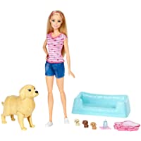 Los mejores  - Barbie y sus perritos sorpresa- muñeca con accesorios- regalo para niñas y niños 3-9 años (Mattel FDD43) - color-modelo…
